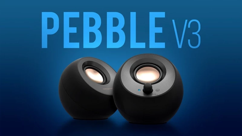 Creative - Pebble V3, Black / Electronics