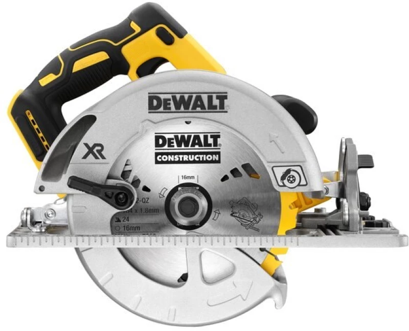 DeWALT DCS572NT portable circular saw 18.4 cm Yellow 5500 RPM