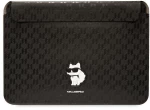 Karl Lagerfeld Sleeve KLCS16SAKHPCK 16" case - black Saffiano Monogram Choupette