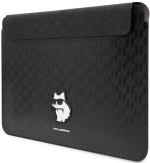 Karl Lagerfeld Sleeve KLCS16SAKHPCK 16" case - black Saffiano Monogram Choupette