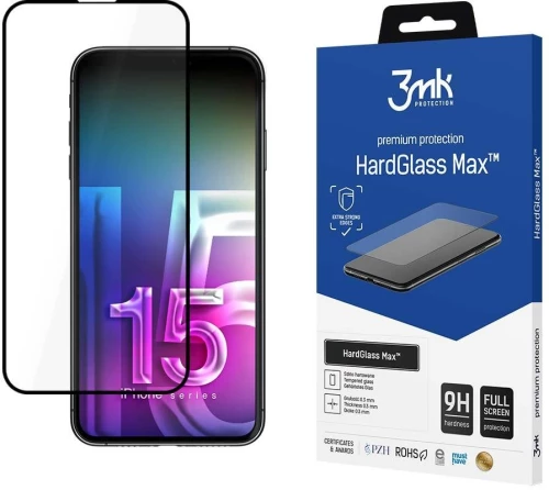 Apple iPhone 15 Plus - 3mk HardGlass Max™