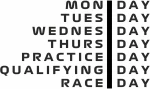 Race week w φούτερ - WHITE