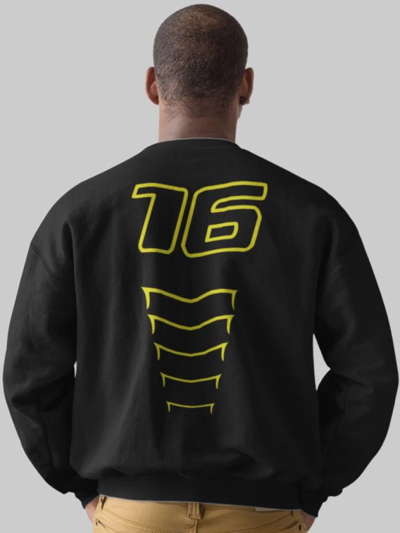 Charles Leclerc Ferrari φούτερ - BLACK