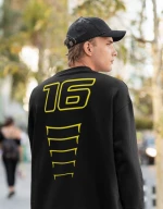 Charles Leclerc Ferrari φούτερ - BLACK