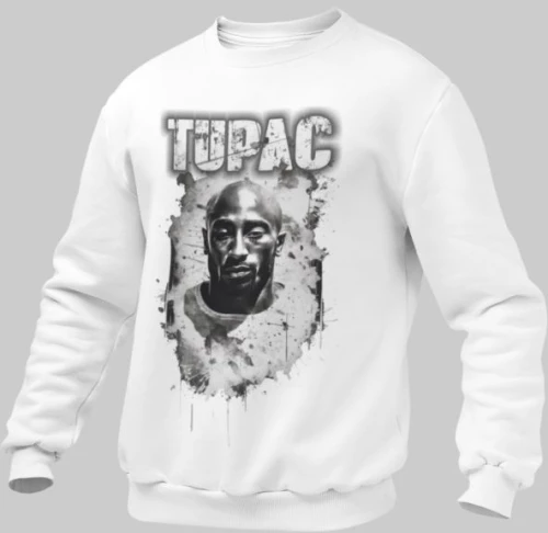 2pac παιδικό φούτερ - WHITE