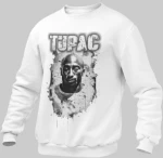 2pac παιδικό φούτερ - WHITE