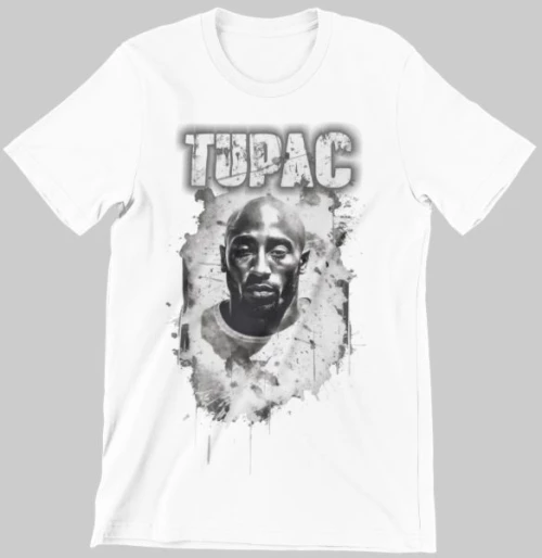 2pac kids t-shirt - WHITE
