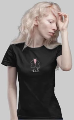 Dali Meeple w T-Shirt - BLACK