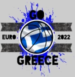 Go Greece φούτερ με κουκούλα | EuroBasket 2022 - BLACK