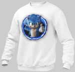 Sonic παιδικό φούτερ - WHITE
