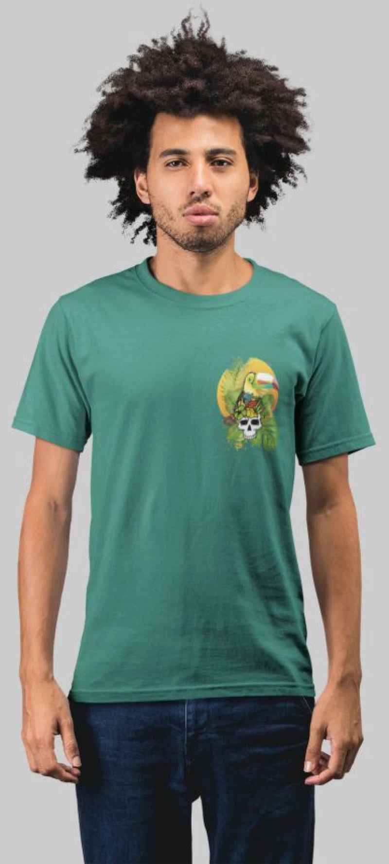 Tropical vibes t-shirt - WHITE