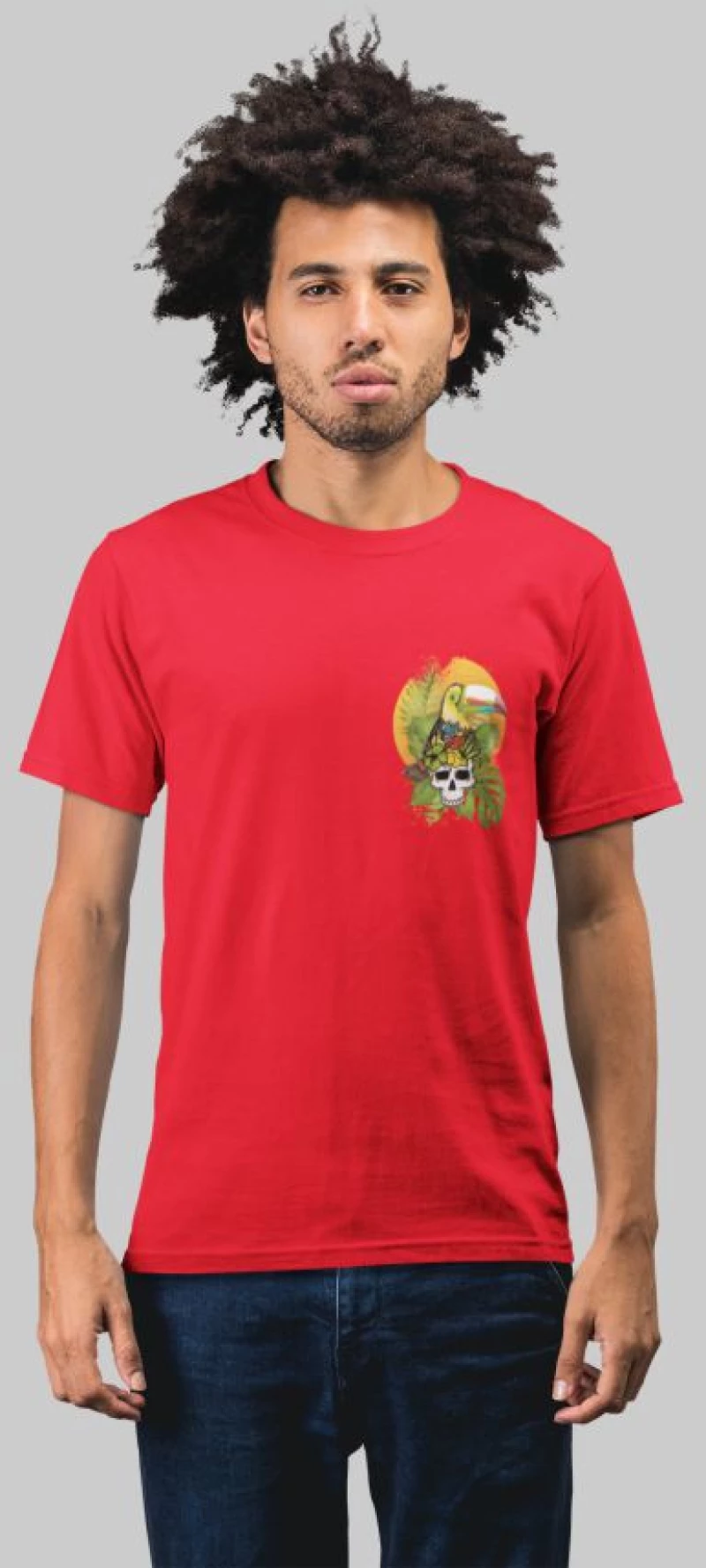 Tropical vibes t-shirt - WHITE