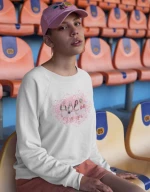 Black Pink W Φούτερ - WHITE
