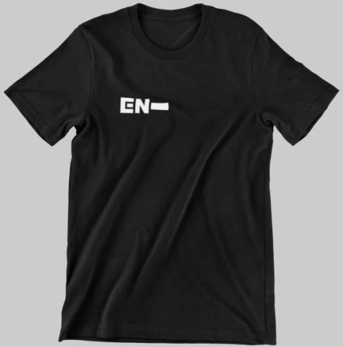 Enhypen Παιδικό T-shirt - BLACK