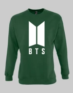 BTS SWEATSHIRT - KELLY GREEN