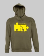 Dirty mind hoodie - BLACK