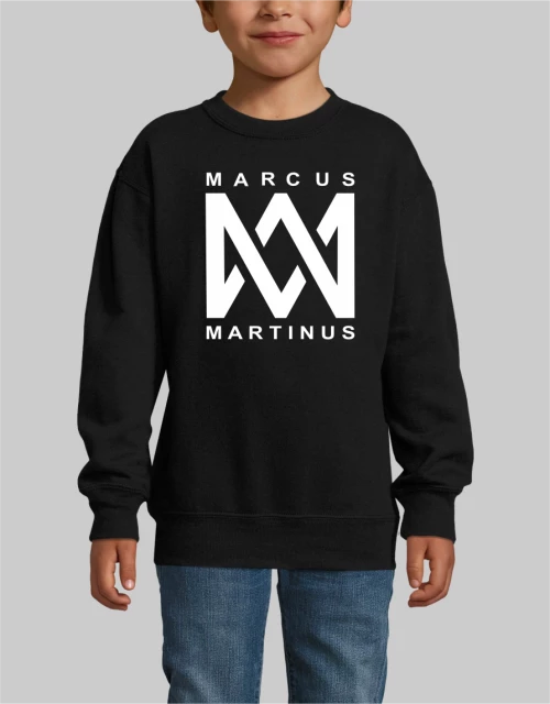 MARCUS & MARTINUS KIDS SWEATSHIRT - BLACK