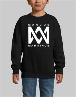 MARCUS & MARTINUS KIDS SWEATSHIRT - BLACK
