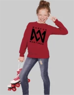MARCUS & MARTINUS KIDS SWEATSHIRT - BLACK