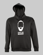 Fear The Beard hoodie - BLACK