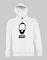 Fear The Beard hoodie - BLACK