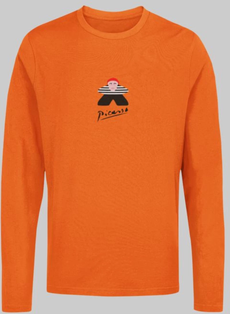Picasso Meeple μακρυμάνικο T-shirt - ULTRAMARINE