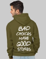 Bad Choices Φούτερ Με Κουκούλα - WHITE