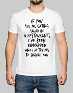 Kidnapped t-shirt - WHITE
