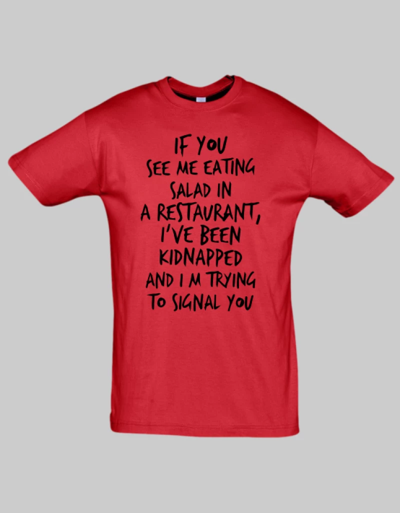 Kidnapped t-shirt - WHITE