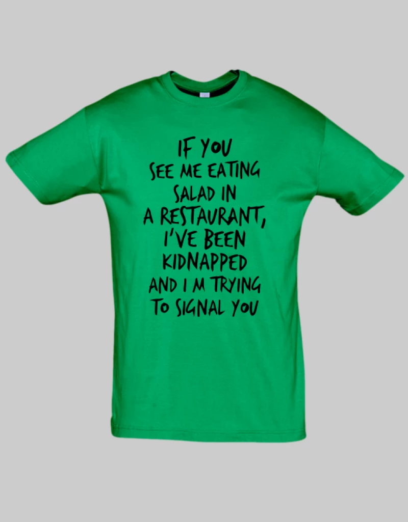 Kidnapped t-shirt - WHITE