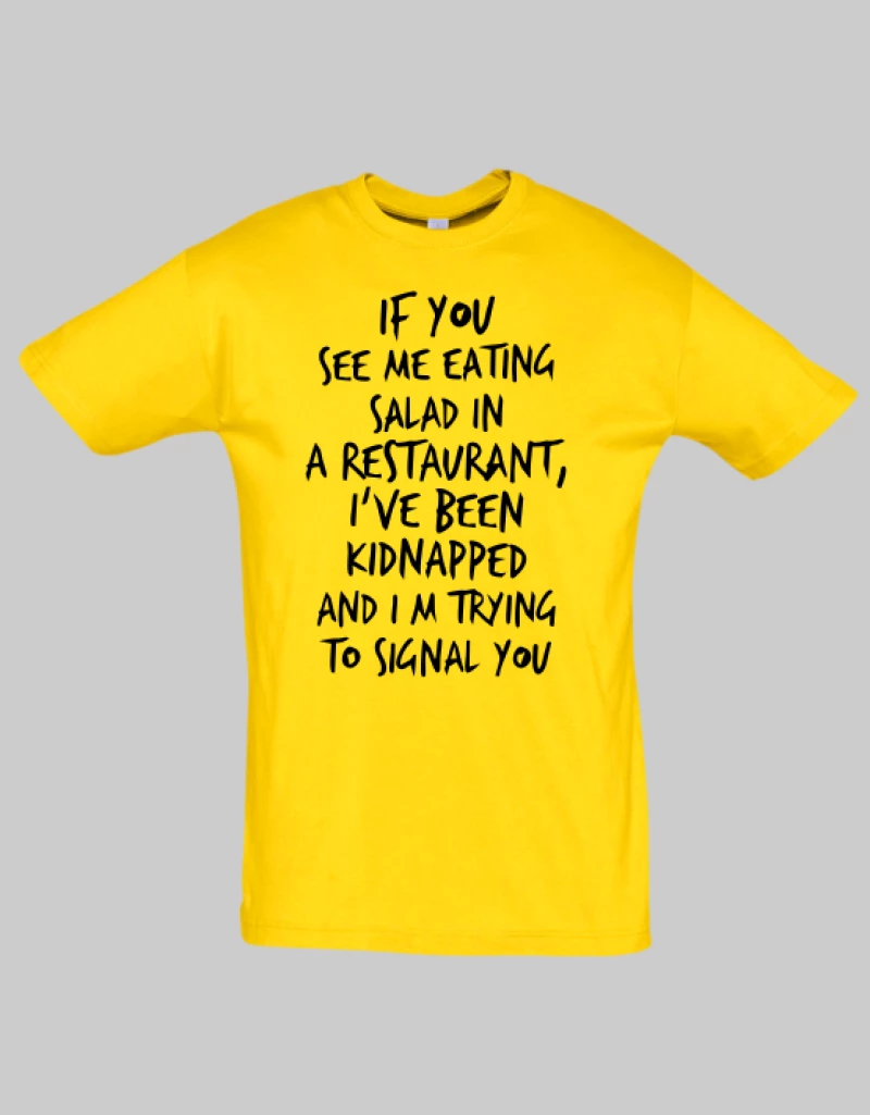 Kidnapped t-shirt - WHITE