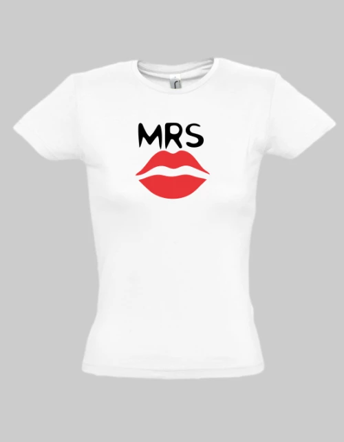 Mrs w T-shirt - WHITE