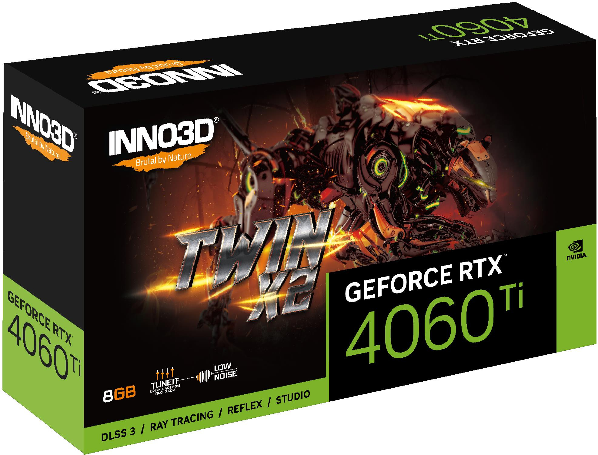 Vga Inno3d Geforce Rtx 4060ti 8gb Twin X2