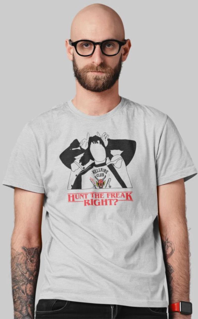 Stranger Things Eddie Munson t-shirt - WHITE