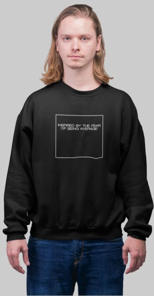 Inspired by the fear Φούτερ - BLACK