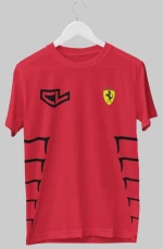 Charles Leclerc Ferrari T-Shirt (replica) - RED