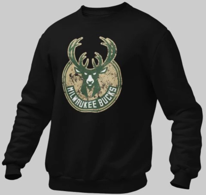 Milwaukee Bucks Kids Sweatshirt (Replica) - WHITE