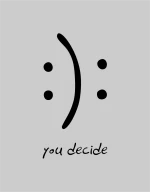 You Decide t-shirt - DENIM