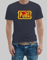 Pubg logo t-shirt - BURGUNDY