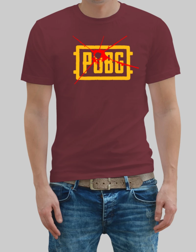 Pubg logo t-shirt - WHITE
