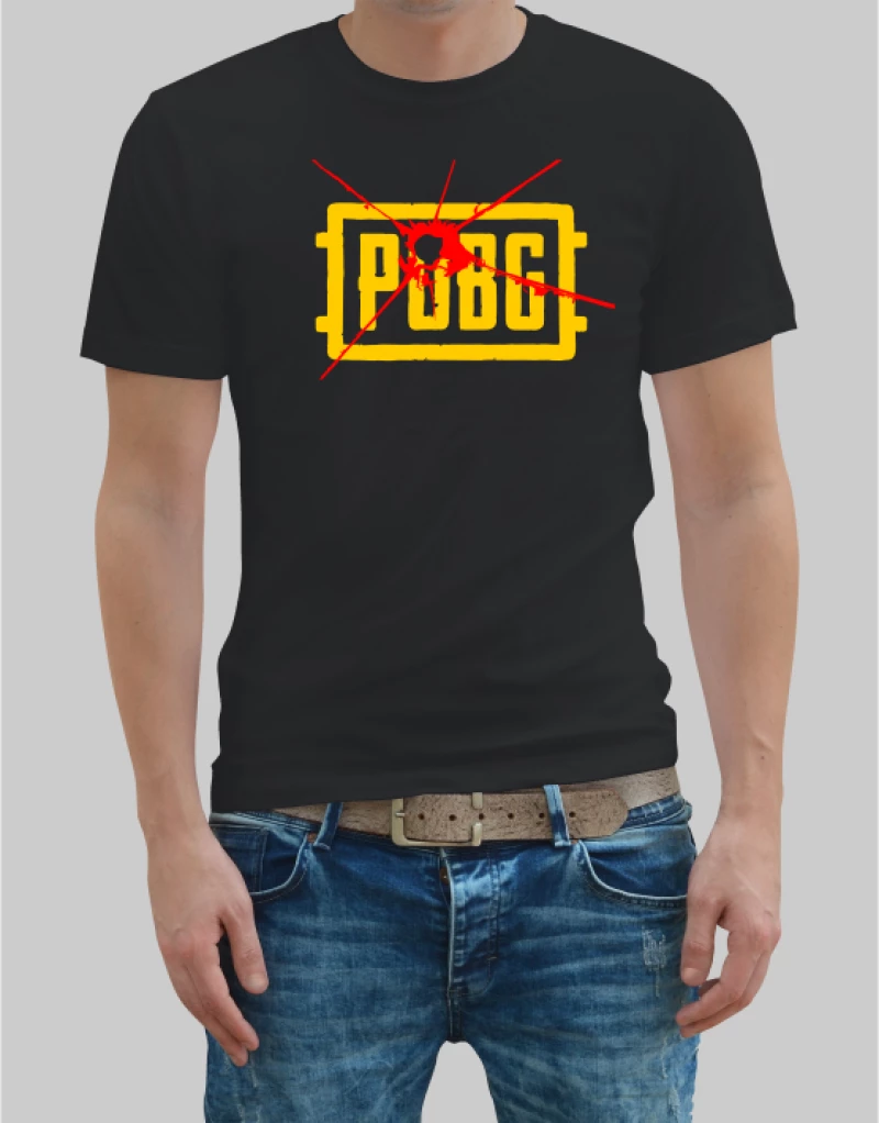 Pubg logo t-shirt - WHITE