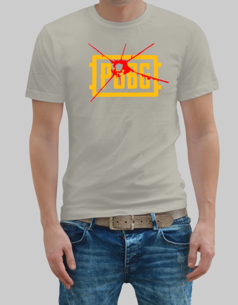 Pubg logo t-shirt - WHITE