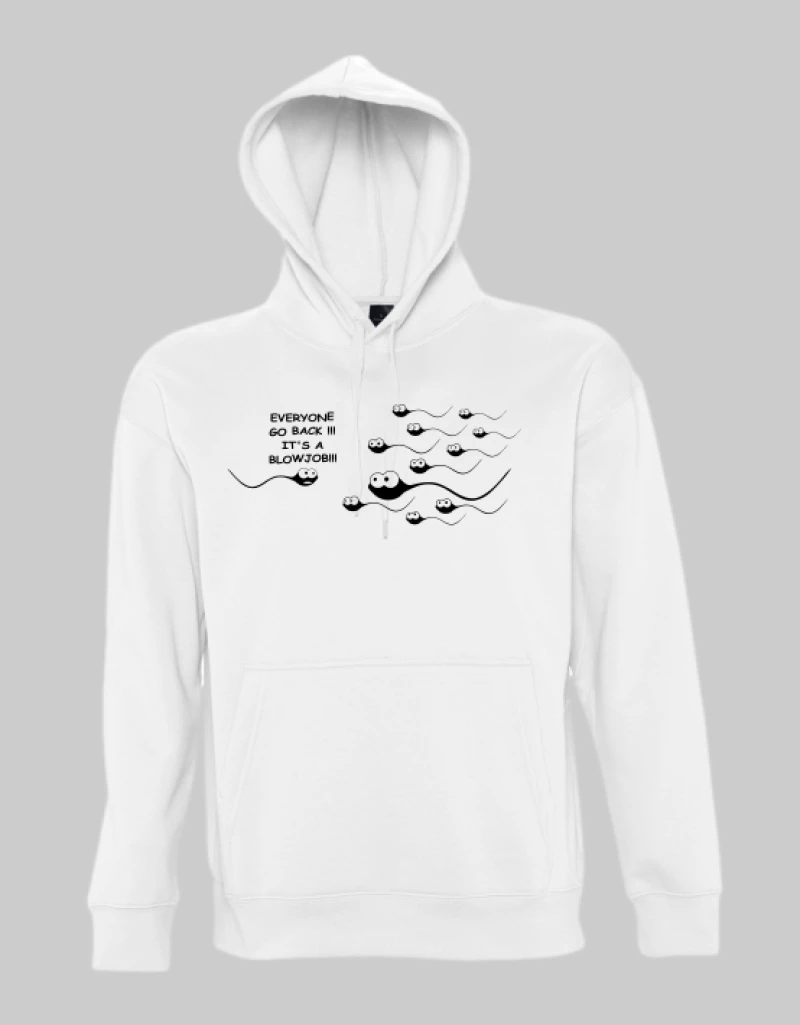 Sperm hoodie - RED