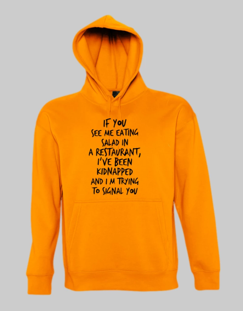 Kidnapped hoodie - WHITE