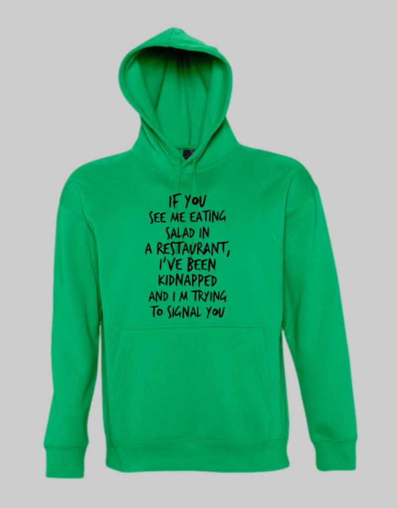 Kidnapped hoodie - WHITE