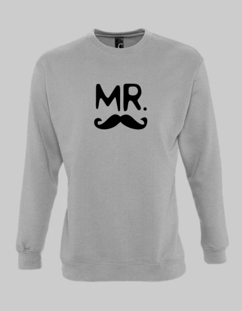 MR Sweatshirt - GREY MELANGE