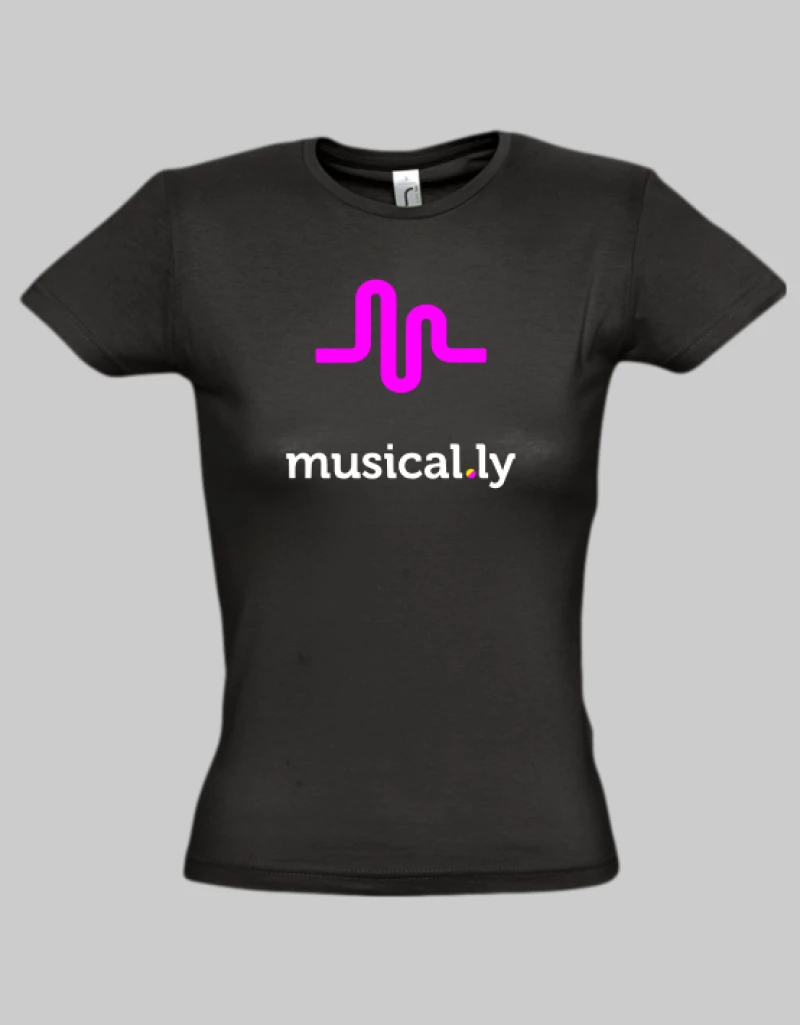 musically W t-shirt - WHITE