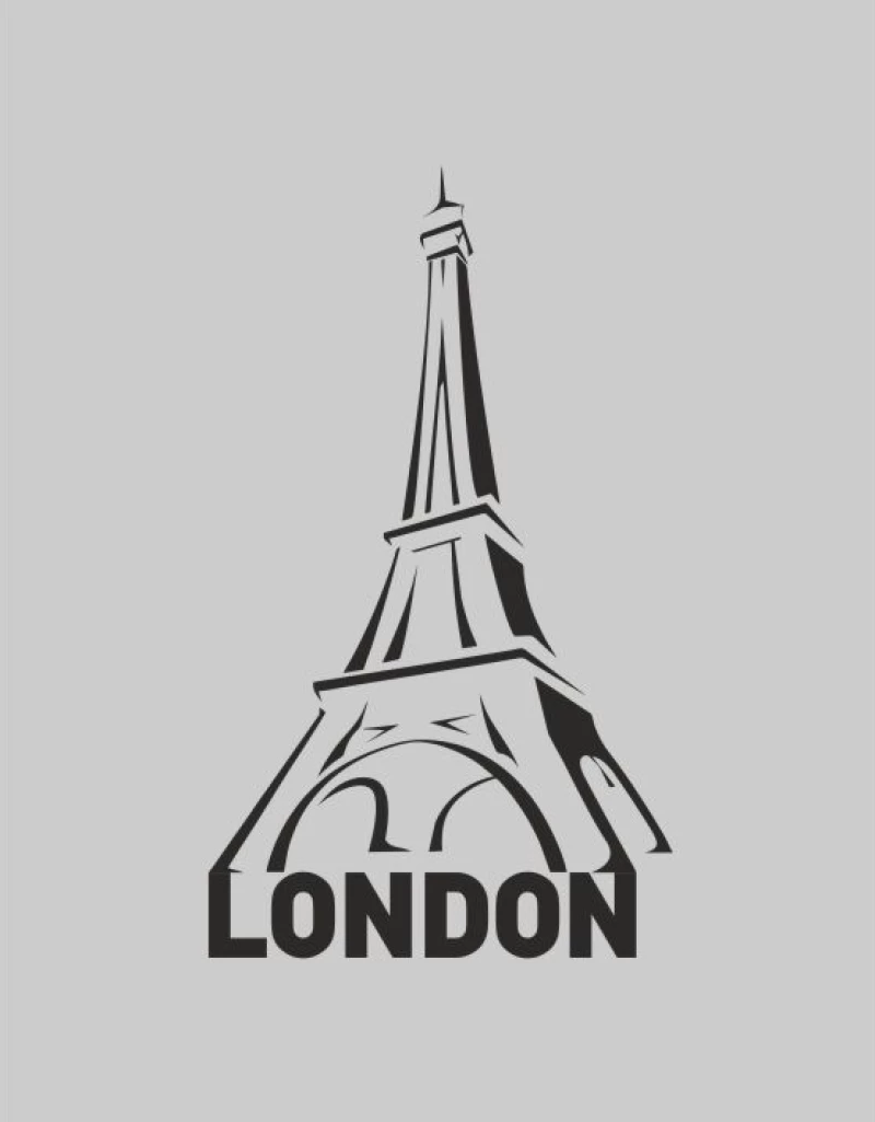 London w t-shirt - WHITE