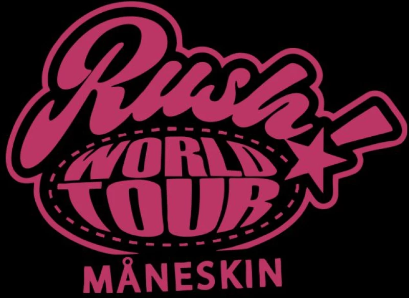 Maneskin Rush Tour καπέλο - Black