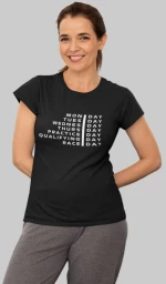 Race week w t-shirt - WHITE
